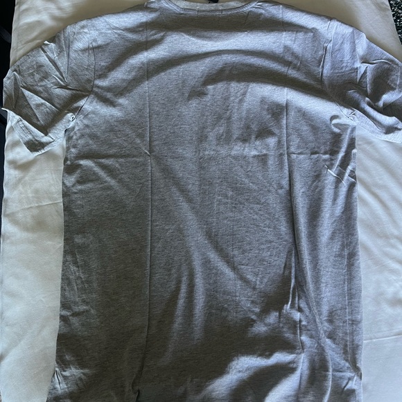 Polo by Ralph Lauren Gray Tee with Multicolor Logo - Picture 5 of 6